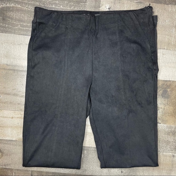 Zara Trafaluc Collection Suede Like Pants size Medium - Picture 2 of 9